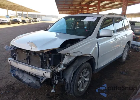 2012 Toyota Highlander Se V6 из США, поврежденный, VIN 5TDBK3EHXCS156079